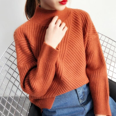 

Korean version of sweater girl in autumn&winter 2018