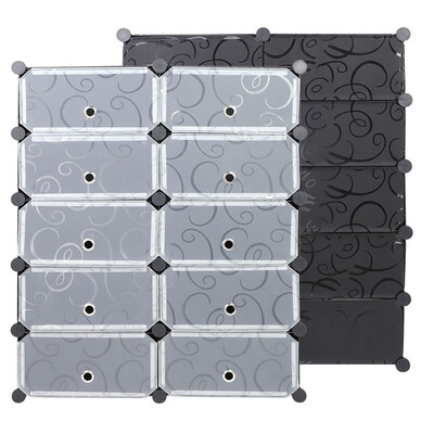 

Greensen Five-storey DIY Portable Shoe Cabine Shoes Storage Shelf Storage Organizer Cube Shoes Organizer Cube Shoes Storage