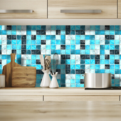 

YCZ002 Home Bathroom Tile Wall Decal Sticker 19pcs