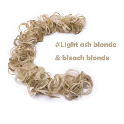 

Scrunchie Updo Wrap Curly Messy Bun Ponytail Hair Piece Chignons Hair Extensions