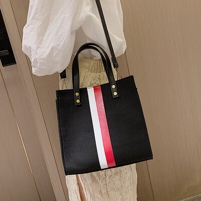 

Bag female 2019 summer new ins street girl canvas tote bag cartoon printing student shoulder bag