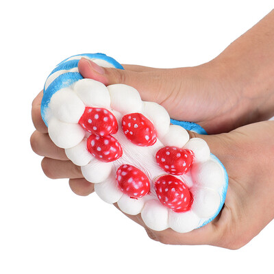 

Stress Reliever Strawberry Cake Scented Super Slow Rising Kids Toy Cute