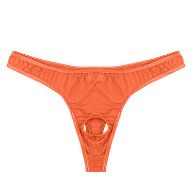 

Toponeto Mens Lingerie Micro Thong Bikini Front Hole Underwear G-string Underpants
