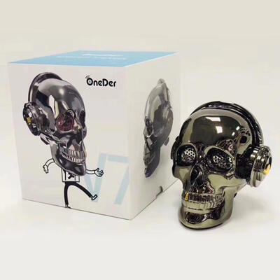 

Creative Skull Bluetooth Speaker Portable Bluetooth Wireless Speaker With Stereo Sound