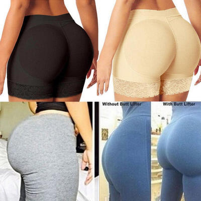 

Women Padded Butt Lifter Panty Body Shaper Fake Hip Shapwear Underwear Briefs