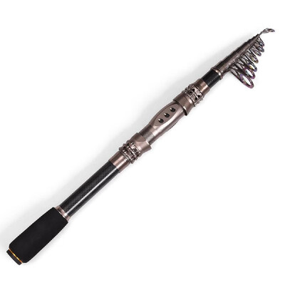 

TOMSHOO Portable Telescopic Carbon Fiber Fishing Rod Pole Spinning Fish Fishing Tackle Sea Rod