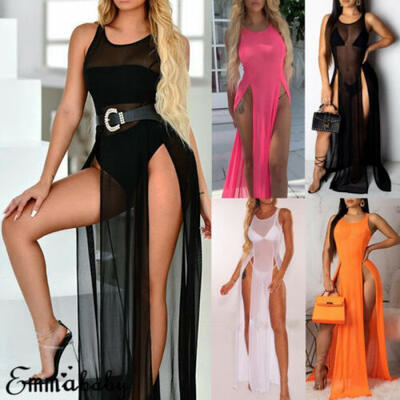 

Sexy Women Cover Up Summer Lace Crochet Bikini Swimwear Beach Dress Bathing Suit