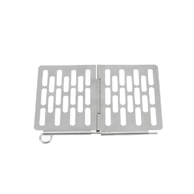 

Mini Stainless Steel Folding Barbecue Basket Portable BBQ Grill Basket Grate