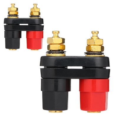 

4mm Banana Socket Dual Female Terminal Binding Post for Speaker Amplifier Power Supply Binding Post