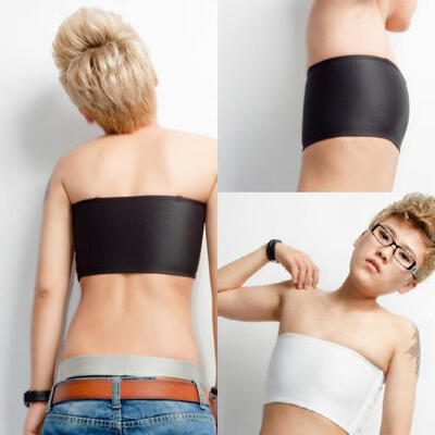

NEW Breathable Strapless Chest Breast Binder Trans Lesbian Tomboy Cosplay M8