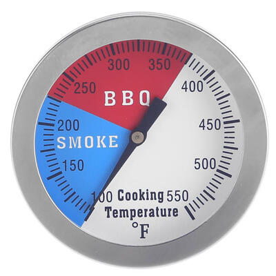 

Stainless Steel BBQ Grill Meat Food Thermometer Dial Temperature Gauge