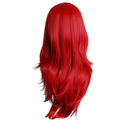 

〖Follure〗Sexy Long Women Fashion Synthetic Wavy Cosplay Party Full Wigs Black
