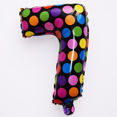 

FUNNYBUNNY 1 PC Folienballon Zahlen Birthday Luftballon Nummer Zahl number Helium Geburt balloon