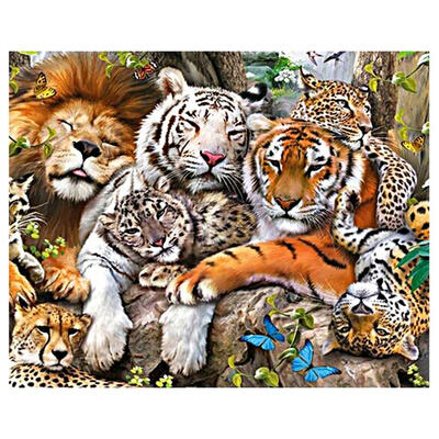 

5D DIY Full Drill Square Diamond Painting Fauna Cross Stitch Embroidery Kit