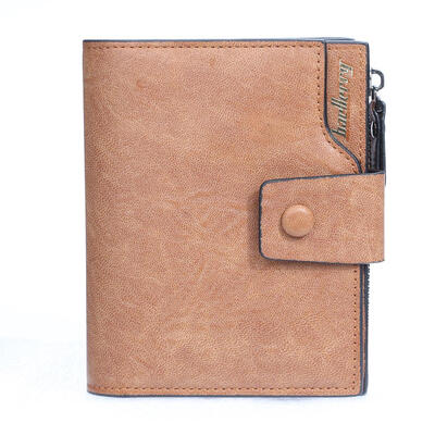 

Baellerry Ultra-thin Clutch Men Leather Coin Purse Zip Wallet Card Holder