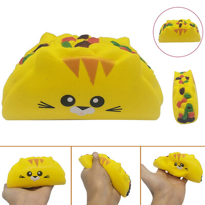 

Gotoamei New Cat Vegetable Roll Cute Slow Rebound Food Play Decompression Vent Toys