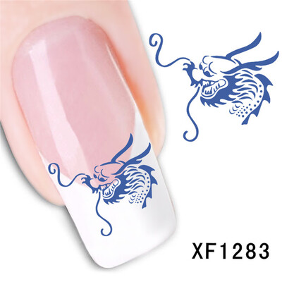 

〖Follure〗Fresh Style Flower Print 3D Nail Art Stickers Manicure Adhesive Transfer Decals