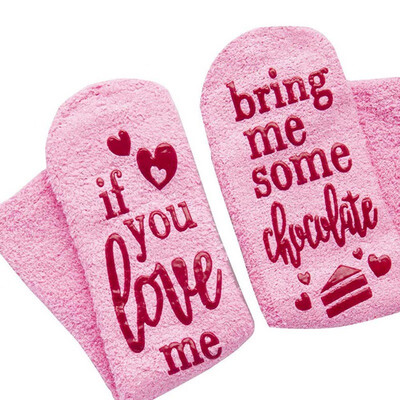 

Hot Sell Warm Women Soft Cosy Fuzzy Warm Home Pink Slipper Floor Socks Winter