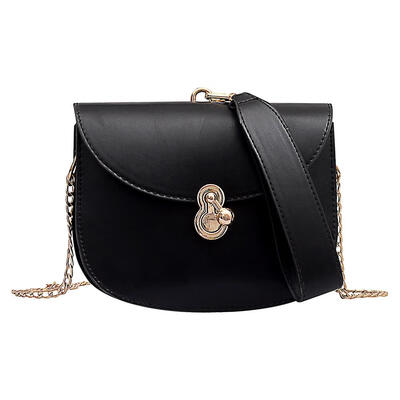 

Solid Color Shoulder Handbags Women Chain Flap Crossbody Top-handle Bags