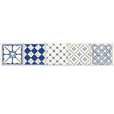 

Retro Self-adhesive Wall Stickers Home Tiles Floor Background Decals Mural