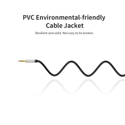 

VENTION 35mm to 2-Male RCA Adapter Cable Male to Male Audio Cable Gold-plated HIFI Stereo Audio Adapter for Phone Computer Sound