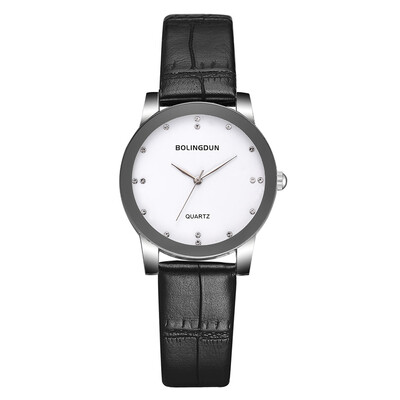 

Couple watch diamond-encrusted time watch high-end business men&women quartz watch