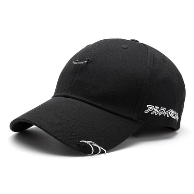 

Men Women Hat Ring Hip Hop Curved Strapback Baseball Snapback Cap