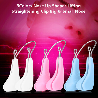 

Greensen 3Colors Nose Up Shaper Lifting Straightening Clip Big & Small Nose Shaping Beauty ToolNose Shaper Nose Up Shaper