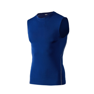 

YUERLIAN Mens training tight vest quick-drying sweat 1002 7027