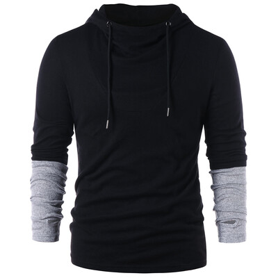 

Color Block Long Sleeve Hoodie