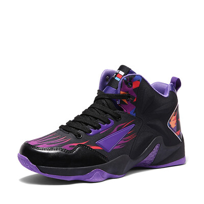 

Summer breathable canvas shoes mens new high-top basketball shoes outdoor sports shoes