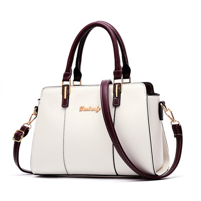 

Female Tide Korean Fashion Hundred Handbags Simple Middle-aged Mother Single Shoulder Bag