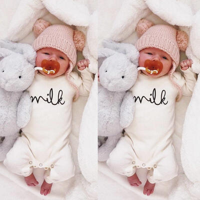 

Baby Kid Newborn Boy Girl Top Romper Jumpsuit Bodysuit Cotton Clothes Outfits