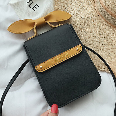 

Women 2019 spring&summer new cute version of the fashion goddess of color mobile phone bag slung across the campus womens bag