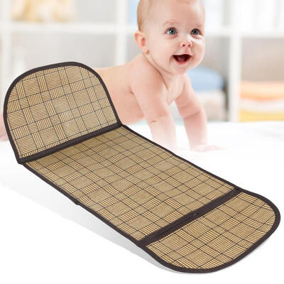 

Baby Summer Stroller Pram Cool Straw Mat Cover Healthy Cushion Seat Pad
