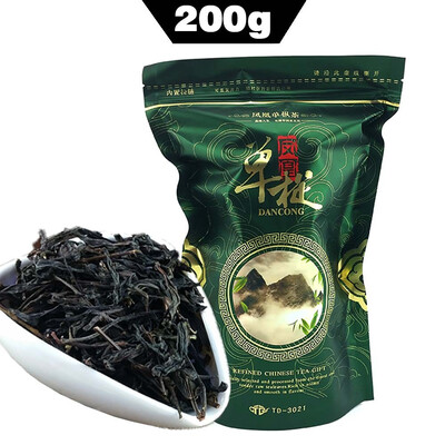 

Chaozhou Phoenix Baiye Dancong Tea Feng Huang Dan Cong Chinese Oolong Tea Organic Food Light Fragrance 200g Bag Packaging best ool