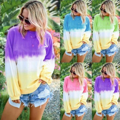 

US Women Hoodie Sweatshirt Jumper Sweater Tops Coat Sports Pullover Tops NEW