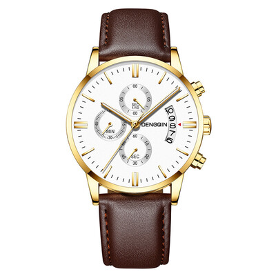 

Gobestart Luxury Watches Quartz Watch Stainless Steel Dial Casual Bracele Watch