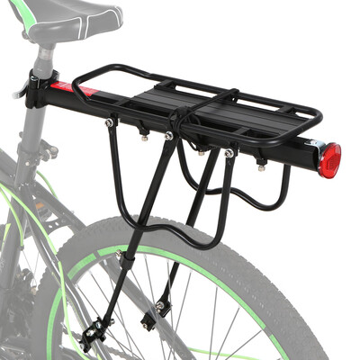 

Adjustable Bike Cargo Rack Aluminum Alloy Mountain Bike Bicycle Rear Rack Bicycle Pannier Luggage Carrier Rack