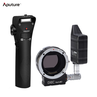 

Aputure DEC Vari-ND Wireless Lens Remote Adapter with Electronic Vari-ND Filter ND8 to ND2048 for Canon EF-mount Lens for Sony E-m