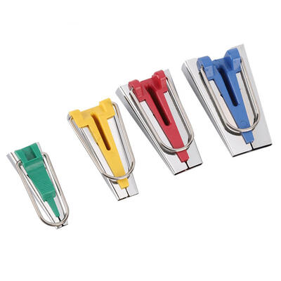 

Greensen Stainless Steel Sewing Quilting Bias Binding Makers Fabric Tape Maker Tool Set