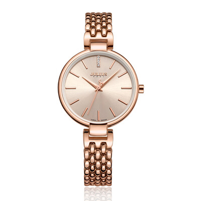 

Watch womens simple temperament fashion Korean students steel bracelet watch waterproof ladies watch