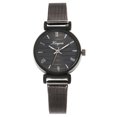 

RM Women Alloy Mesh Belt Casual Watch Geneva Simple Mesh Belt Watch
