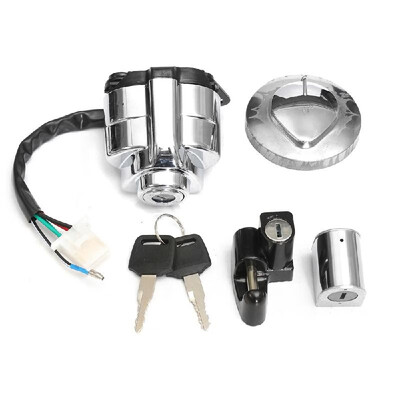 

Ignition Switch Helmet Steering Petrol Cap Lock Set for Shadow VLX VT 400 600 750