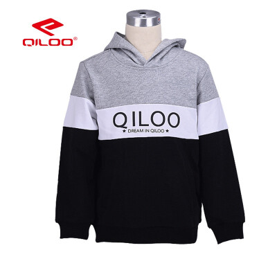 

QILOO Hooded sweater childrens sportswear simple&comfortable 11241