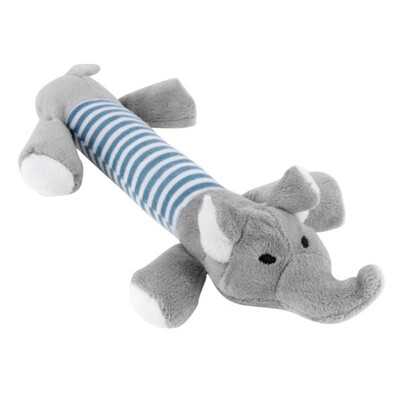 

Pet Sound Pet Plush Toy Animals Shapes Squeaky Plush Chew Toys
