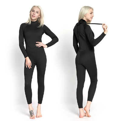 

Mens 2mm Back Zip Full Body Wetsuit Swimming Surfing Diving Snorkeling Suit Jumpsuit