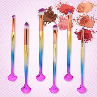

〖Follure〗6pcs Cosmetic Makeup Brush Blusher Eye Shadow Brushes Set Kit