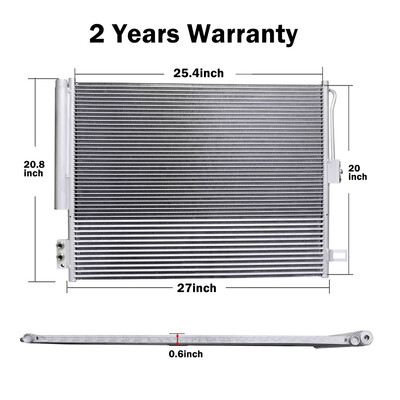

3893 AC Condenser For Jeep Grand Cherokee 57 36 64 Dodge Durango repalcement