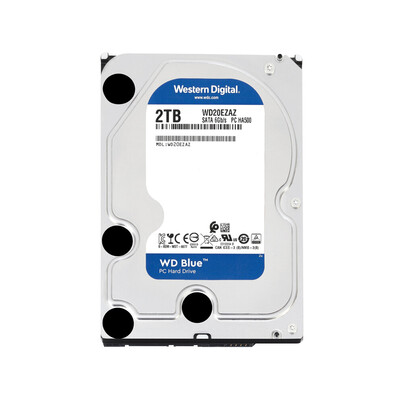 

Western Digital WD Blue 2TB Desktop HDD Internal Hard Disk Drive 5400 RPM SATA 6Gbs 64MB Cache 35-inch WD20EZAZ